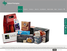 Tablet Screenshot of dollard-packaging.ie